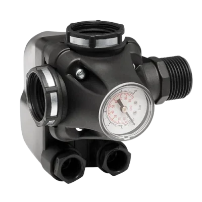 Реле давления со встроенным манометром ITALTECHNICA РМ/5-3W