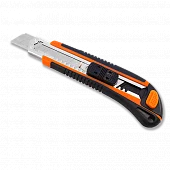 Нож обойный 18мм, металлическая направляющая