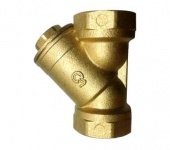 Фильтр косой грубой очистки ФО 32 латунный, Цветлит