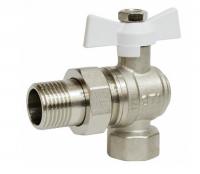 Кран угловой Ру1,6МПа бабочка Ру40 ВР/Американка