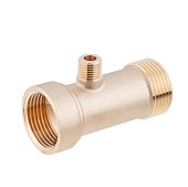 Тройник 1" нар.х1/4" нар.х1"вн., AV Engineering (инд. упак) (для LP/3)