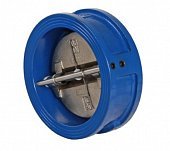 Обратный двустворчатый клапан DN 50 чугунный