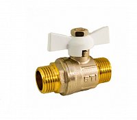 Кран шаровый  ДУ 15 (G1/2") Ру1,6МПа полнопроходной бабочка STI
