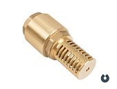 Обратный клапан 1 1/4" с сеткой (сетка-латунь, толк.-латунь) UNIPUMP