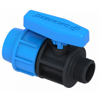 КРАН ШАРОВЫЙ 32х1"П ПНД Джилекс (9366)