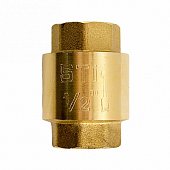 Клапан обратный пружинный универсальный латунный золотник STI 20