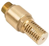 Обратный клапан 1 1/4" НР-ВР с сеткой (сетка-лат., толкатель-лат.) UNIPUMP